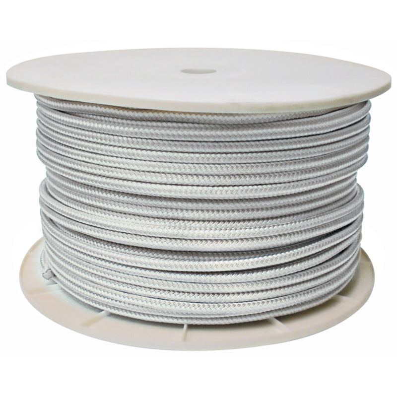 White Double Braid, 3/8" x 600'