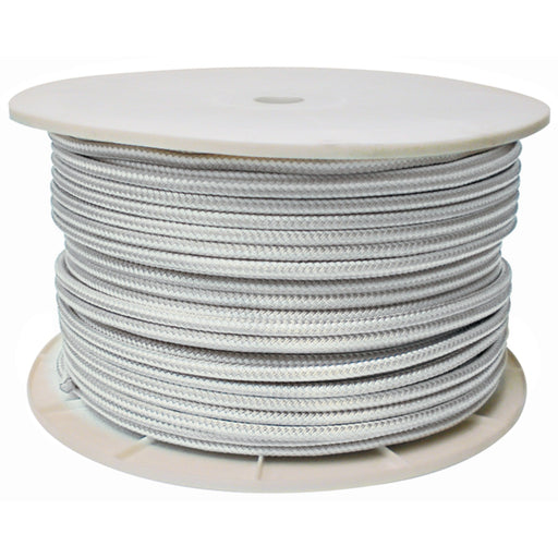 White Double Braid, 3/8" x 600'