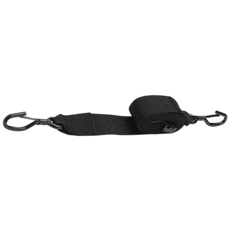 Seachoice Gunwale Trailer Tie Down Strap 2" Wide - Black