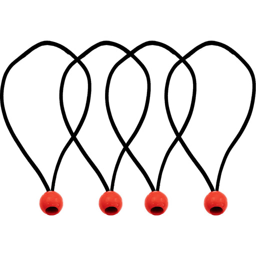 Seachoice 51113 Ball Stretch Cords, 4-Pack, 10"