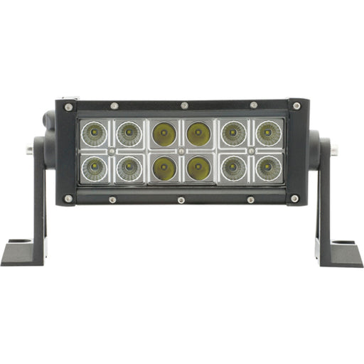Seachoice 51701 LED Spot/Flood Light Bar, Black Housing, 12 LEDs, 7.25", 12/24V
