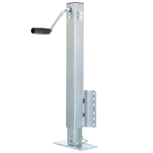 Seachoice Heavy Duty Trailer Jack, Fixed Mount Jack w/ Drop Leg, 28.6 In. of Lift, Max Load 2,500 Lbs.