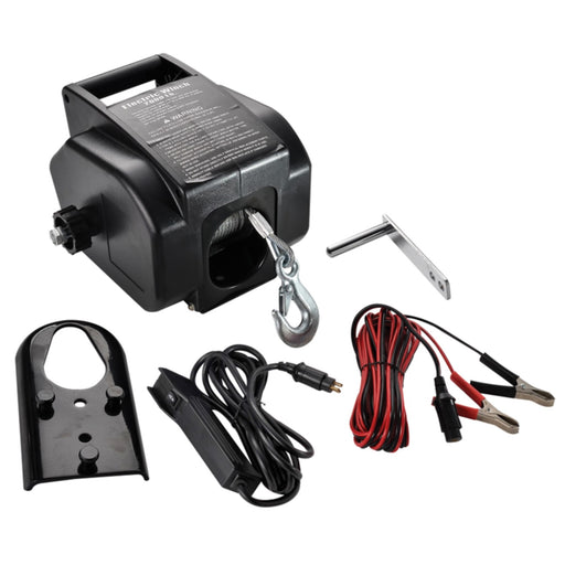 Seachoice 52111 Electric Winch, 2000 lbs. Max Load
