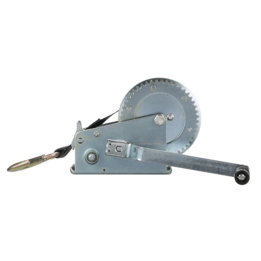 Seachoice 52261 Trailer Winch, Strap with Hook, Two Speed, Max Load 3,000 Lbs.
