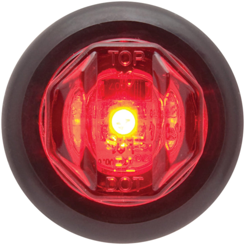 Seachoice 52681 LED 3/4" Mini Sealed Marker/Clearance Kit Red