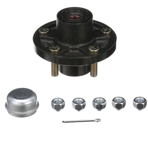 Seachoice 53141 Trailer Wheel Hub, 1 in. Axle, 5 Lug, Pregreased