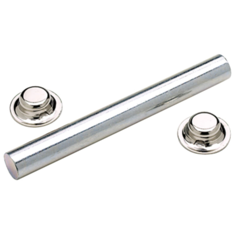 Seachoice Zinc Plated Steel Roller Shaft Includes 2 Pal Nuts