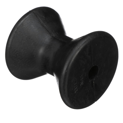 Seachoice 56310 Molded Bow Roller, Black, Boat Trailer, 4 in. X 1/2 in.