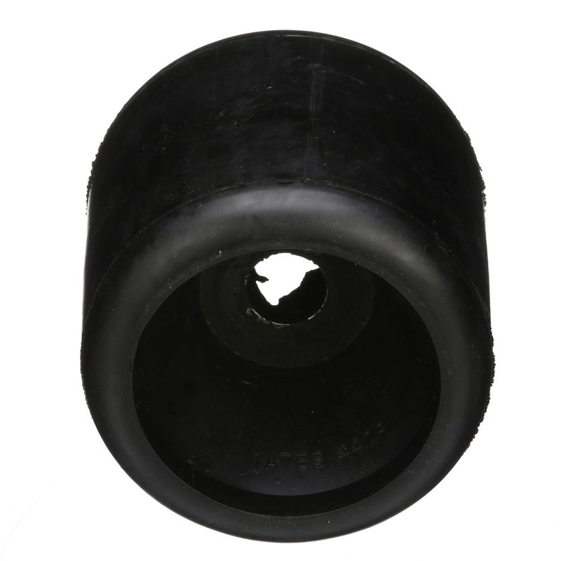 Seachoice Molded Ribbed Wobble Roller, Black, Boat Trailer, 4-1/4 In. X 3/4 In.