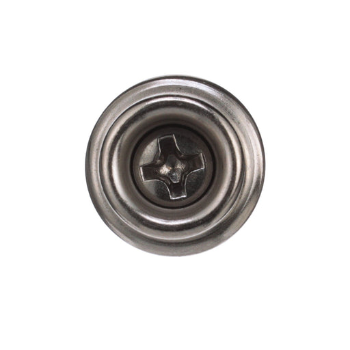Seachoice Button Stud, #8 X 3/8 In. Stainless Steel Screw, Pack of 50