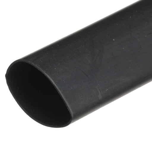 Seachoice Heat Shrink Tubing With Sealant, 48 In., Marine Grade, - 55-110°C Operating Temperature, Black, 1 In. X 48 In.