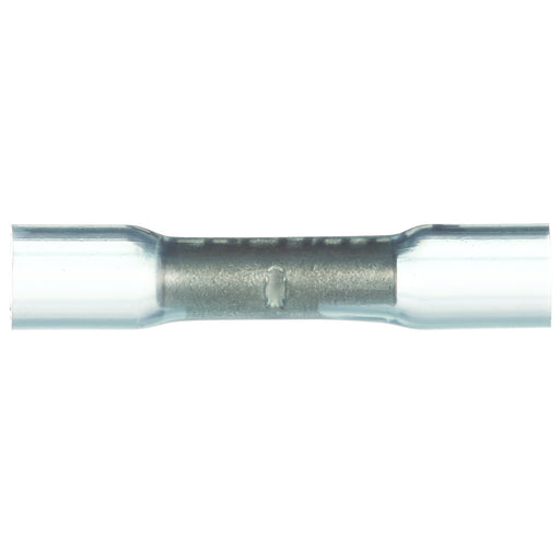 Seachoice Heat Shrink Butt Connector, Marine Grade Heat-Shrinkable Butt Splices, Blue, Pack of 500, 16-14 Wire Range