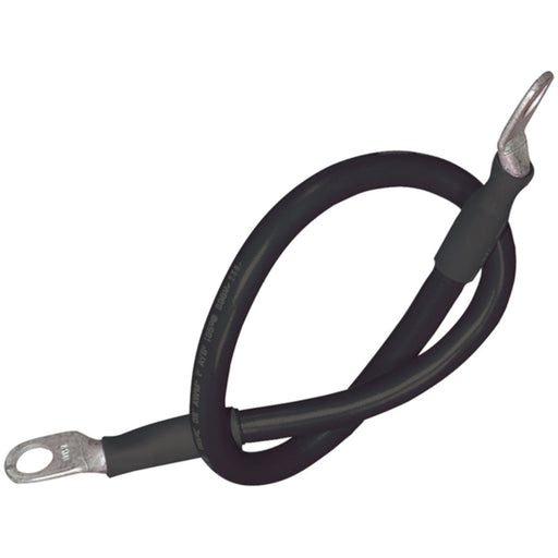 Seachoice 63023 4 AWG Marine Grade Cable, Black, 4 Ft.