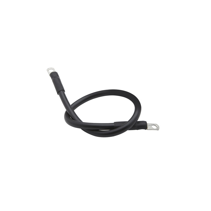 Seachoice 63021 4 AWG Marine Grade Cable, Black, 2 Ft.