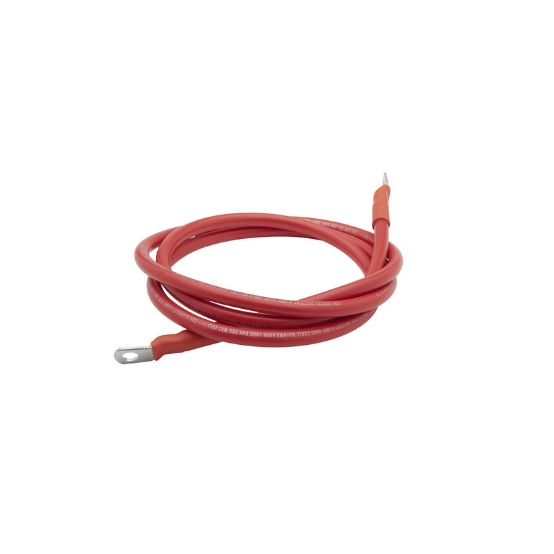 Seachoice 63034 4 AWG Marine Grade Cable, Red, 6 Ft.