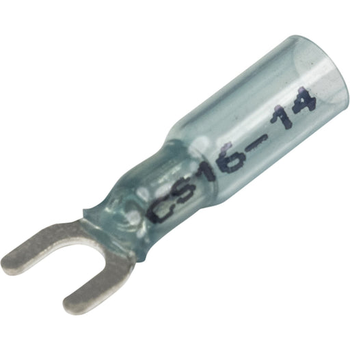 Seachoice 64037 3-To-1 Heat Shrink Spade Terminal - 16-14 Ga., #8 Stud, 25/Bag