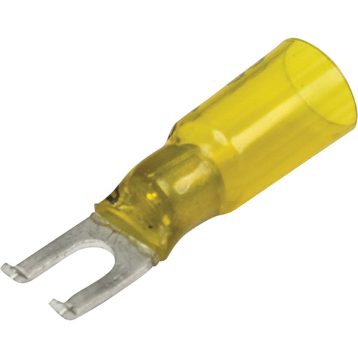 Seachoice 64058 3-To-1 Heat Shrink Spade Terminal - 12-10 Ga., #8 Stud, 25/Bag
