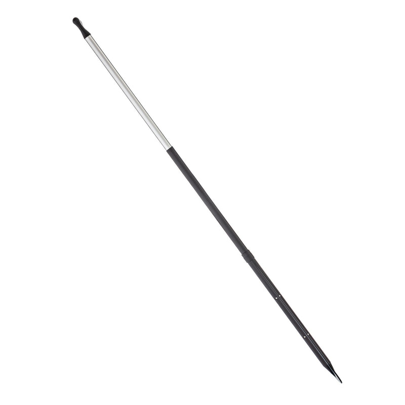 Seachoice 5 Ft. Synthetic Paddle w/ Aluminum Shaft, 1 In. Diameter Shaft, Palm Grip, 22 In. X 6-1/8 In. Blade, Black