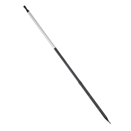 Seachoice 5 Ft. Synthetic Paddle w/ Aluminum Shaft, 1 In. Diameter Shaft, Palm Grip, 22 In. X 6-1/8 In. Blade, Black