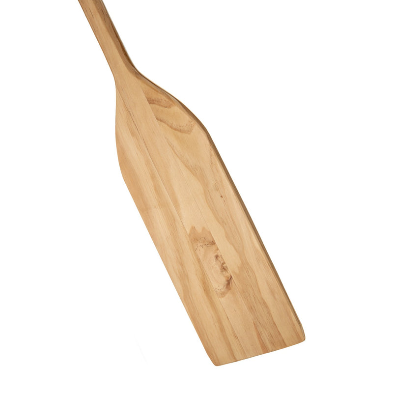 Seachoice 71144 4.5 Ft. Wood Paddle, New Zealand Pine Construction, 17-3/4 In. X 5-7/8 In. Blade, Wide Top Hand Grip, Clear Finish