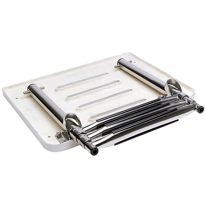 Seachoice Universal Swim Platform w/ Under-Mount Telescoping Ladder, 3 Step Ladder, Inboard/Outboard