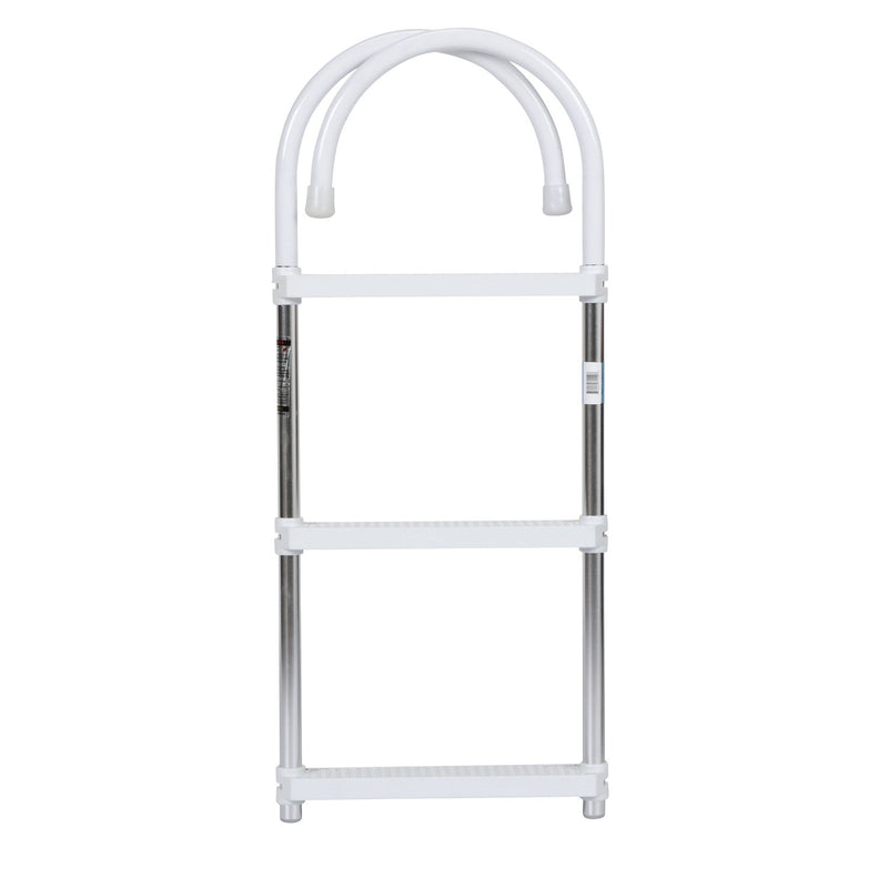 Seachoice Aluminum Boarding Ladder, 3 Steps, 15 in. Wide X 36 in. Tall