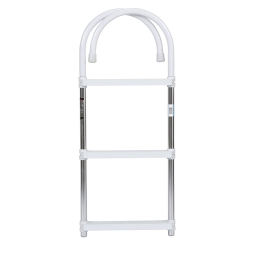 Seachoice Aluminum Boarding Ladder, 3 Steps, 15 in. Wide X 36 in. Tall