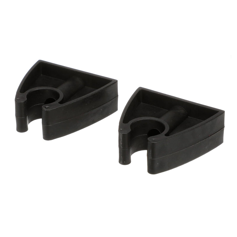 Seachoice 72051 Rubber Organizing Storage Clip, Black, Set of 2, One size