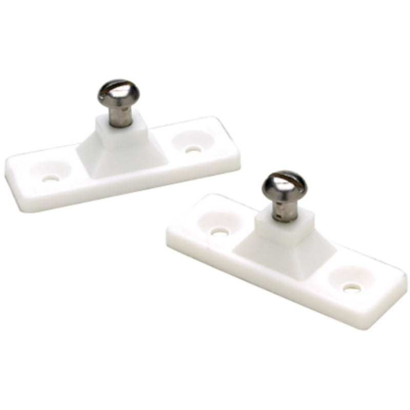 Side Mt Deck Hinge - White