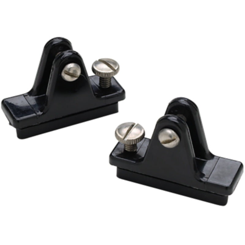 Seachoice Nylon Side Mount Deck Hinges With Stainless Steel Slide Lock (2 Per Pack1