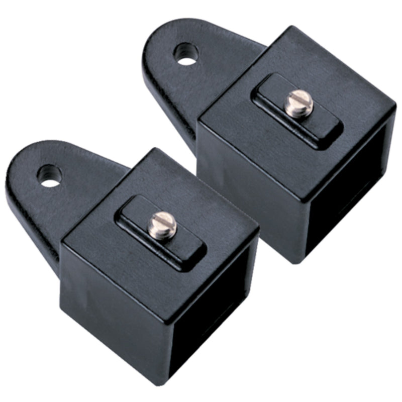 Seachoice External Eye Ends For 1" OD Square Tubing (2 Per Pack)