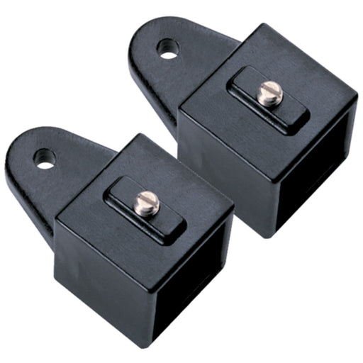 Seachoice External Eye Ends For 1" OD Square Tubing (2 Per Pack)