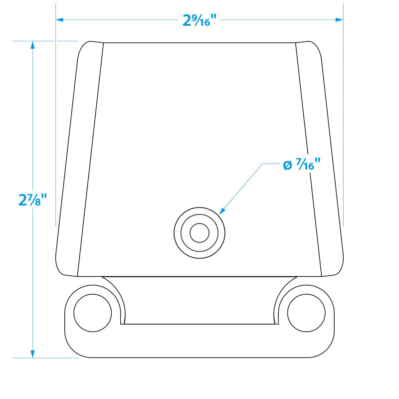 Seachoice Igloo Cooler Replacement Latch Set Plastic