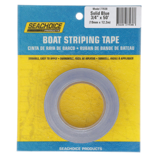 Seachoice Self-Adhesive Boat Striping Tape, 3 Mil Vinyl, 3/4 in. X 50 Ft., Blue