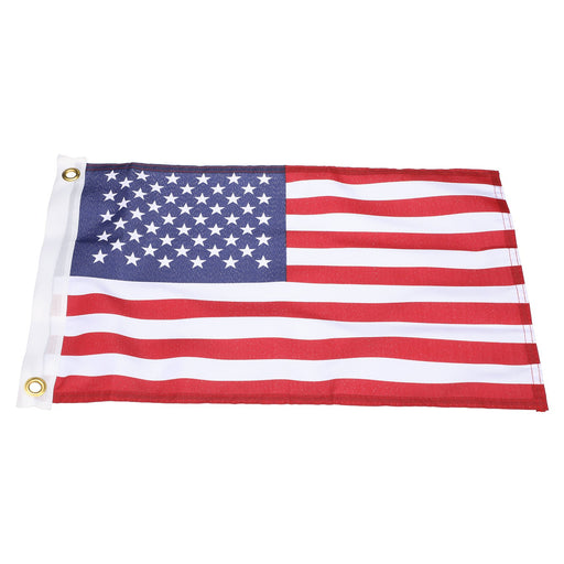 Seachoice USA Flag, 12 in. X 18 in., Print-Dyed Marine Grade Nylon