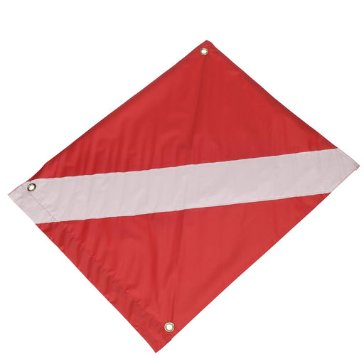 Seachoice Vinyl Diver Down Flag, Removable Stiffener, 20 In. X 24 In.