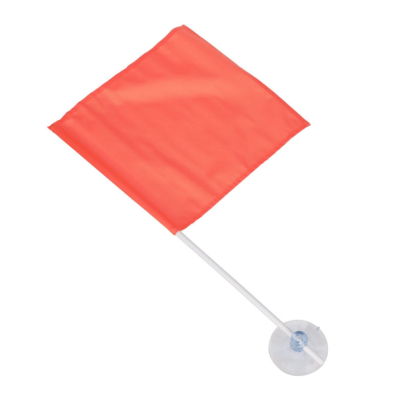 Seachoice Nylon Skier Down Flag w/ Suction Cup, 24 In. Pole, Conforms to State Laws in AZ, CA, CO, ID, MO, NE, NM, OR, TX, UT and WA