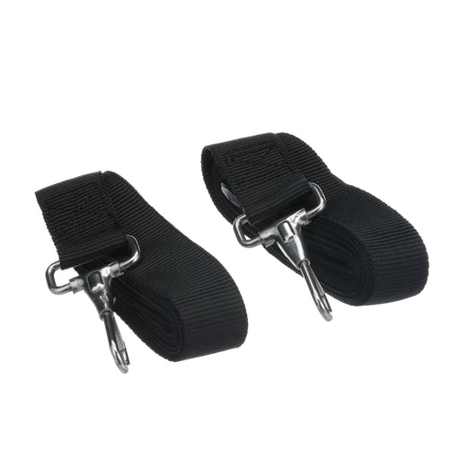 Seachoice 78811 Adjustable Bimini Top Straps w/ Snap Hooks, 96 In. Black