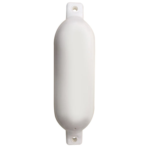 Seachoice 79003 Twin Eye Smooth Fender White, 4.5" x 16"
