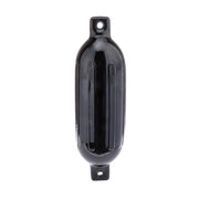 Seachoice Twin Eye Ribbed Boat Fender, Black, 6-1/2 In. X 23 In.