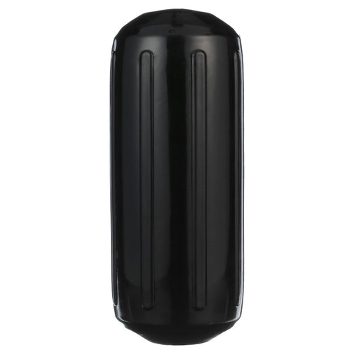 Seachoice Center Hole Fender, Roto-Molded Marine Grade Vinyl, Black, 6-1/2 Ft. X 15 Ft.