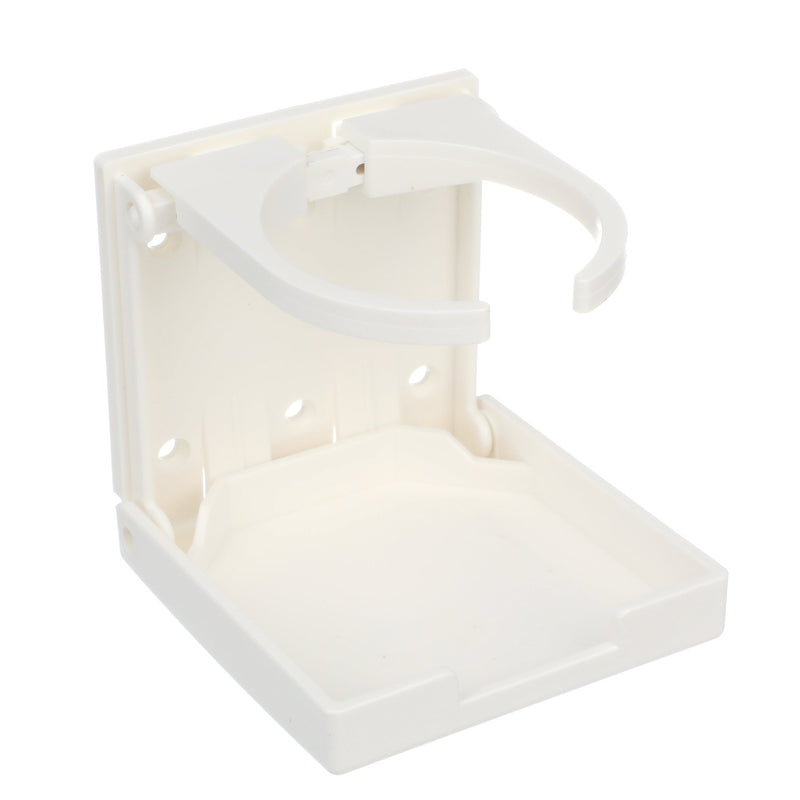 Seachoice Folding Drink Holder, Adjustable, Boat, White