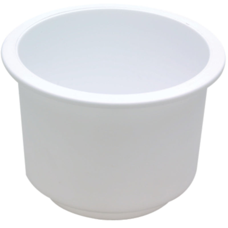 Seachoice 79490 Drink Holder - White, Large Recessed