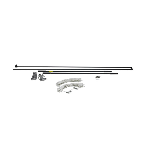 Seachoice 12 Ft. Mooring Whip, Black, for Boats Up to 23 Ft. Long, 4,000 Lb. Max