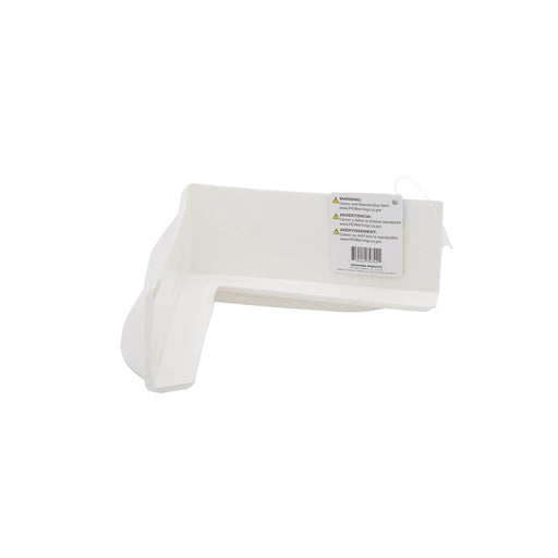 Seachoice 12 In. PVC Dock Bumper Corner, White