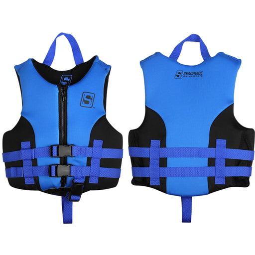 Seachoice 85131 Evoprene Multi-Sport Life Jacket - Child - Blue/Black, USCG Level 70