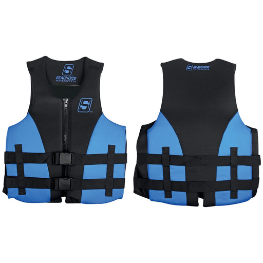 Seachoice 85138 Evoprene Multi-Sport Life Jacket - 2XL - Blue/Black, Fits Chest 44-50 in, USCG Level 70