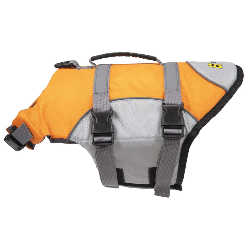 Seachoice 86273 Dog Life Jacket, Color: Orange, Size: M