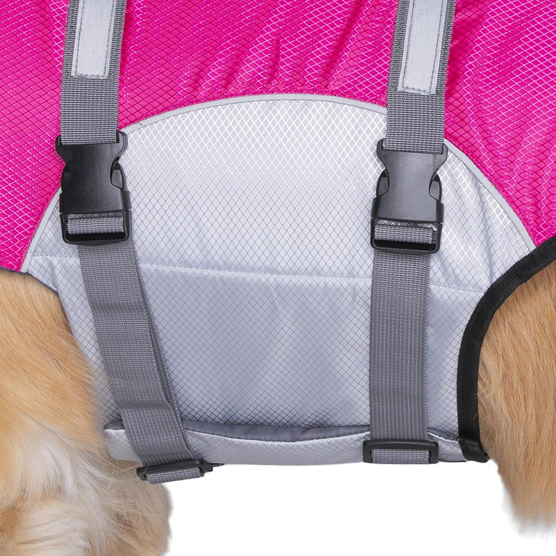 Seachoice 86294 Dog Life Jacket, Color: Yellow, Size: L