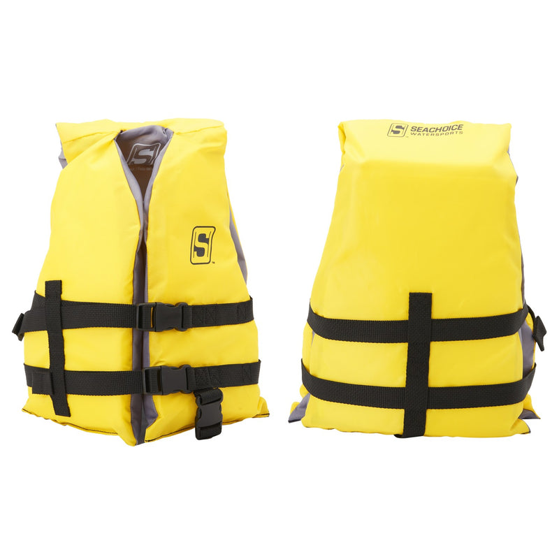 Seachoice General Purpose Life Vest, Child, Yellow, USCG/TC Approved